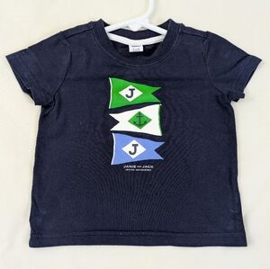 Janie & Jack Banner Navy T-shirt - 6/12 mo